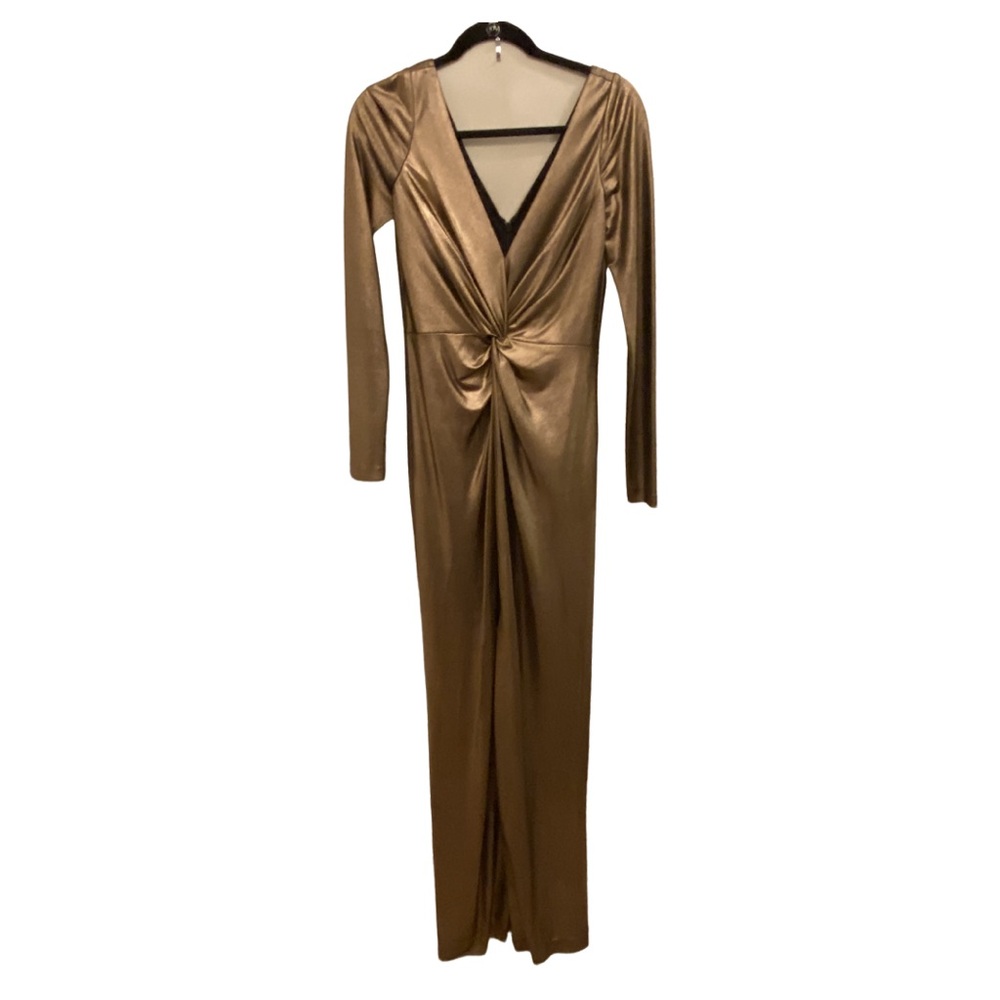 Marchesa Notte, Gold Gown